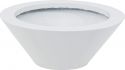Udsmykning & Dekorationer, Europalms LEICHTSIN BOWL-15, shiny-white