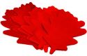 Confetti, TCM FX Slowfall Confetti Oak Leaves 120x120mm, red, 1kg