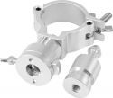 Assortment, Eurolite TPZ-1 Clamp with TV spigot silver