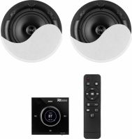 Powerline B50BSet In-Wall Audio Amplifier with 2 Ceiling Speakers