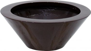 Europalms LEICHTSIN BOWL-15, shiny-brown