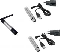 Eurolite Set QuickDMX 1x Transmitter + 2x AKKU Receiver