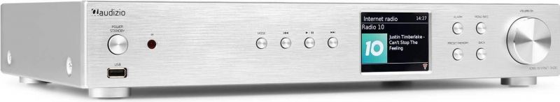 Adria WiFi Internet Radio with DAB+ and BT Alu