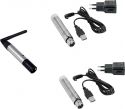 Diverse, Eurolite Set QuickDMX 1x Transmitter + 2x AKKU Receiver