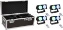 Assortment, Eurolite Set 4x LED CBB-2 COB RGB Bar + Case