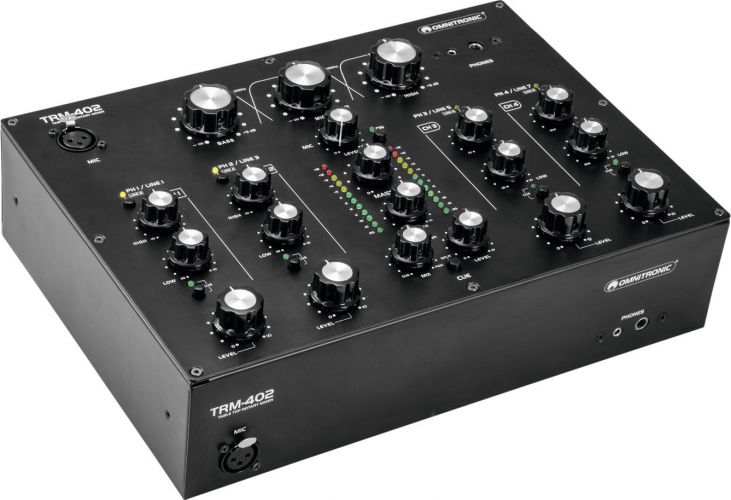 Omnitronic TRM-402 4-channel Rotary Mixer