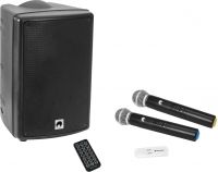 Omnitronic Set WAMS-08BT MK2 Wireless PA System + UWM-2HH USB Wireless Mic Set