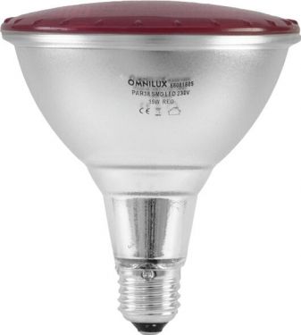 Omnilux PAR-38 230V SMD 15W E-27 LED red