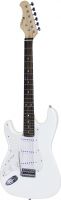 El-Guitar, Dimavery ST-203 Electric Guitar LH, white
