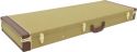 Musikinstrumenter, Dimavery Wooden Case for E-Guitars, tweed