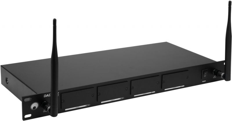 Omnitronic DAD-4RX 4-channel Receiver Housing for MOM/DAD Modules