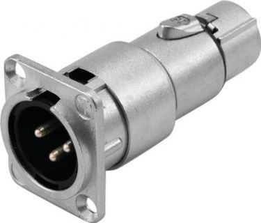 NEUTRIK Adapter 3-pin XLR(M)/3-pin XLR(F) NA3MDF