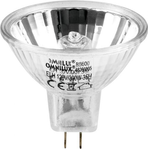 Omnilux ELH 120V/300W GY-5.3 50mm reflector