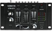 STM-2211B 4-Channel Mixer Black
