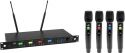 Diverse, Omnitronic UHF-604 4-channel Wireless Mic System 823-832/863-865 MHz