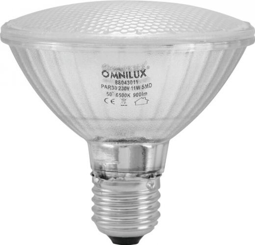 Omnilux PAR-30 230V SMD 11W E-27 LED 6500K