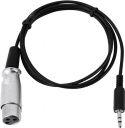 DMX & lysstyringer, Eurolite DMX-Adapter OUT Jack 3.5/XLR 1m DMX & lysstyringer, Eurolite DMX-Adapter OUT Jack 3.5/XLR 1m