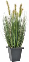 Udsmykning & Dekorationer, Europalms Moor-grass in pot, artificial, 60cm