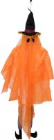 Europalms Halloween Figure Ghost with Witch Hat, 150cm Europalms Halloween Figure Ghost with Witch Hat, 150cm
