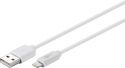 GOOBAY - USB 2.0 kabel - A han til 8P Lightning han, Hvid (2m) GOOBAY - USB 2.0 kabel - A han til 8P Lightning han, Hvid (2m)