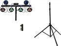 DMX & lysstyringer, Eurolite Set LED KLS Laser Bar Next FX Light Set + M-4 Speaker System Stand