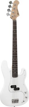 Dimavery PB-320 Electric Bass, white