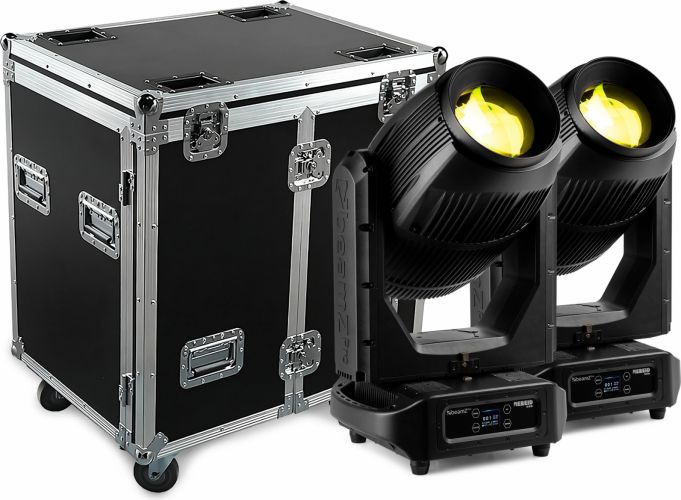 Nereid500 Hybrid Outdoor Moving Head 2pcs in Flightcase