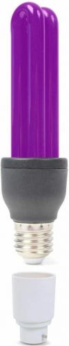 BUV27B UV-sparelampe 25W E27 + Adapter