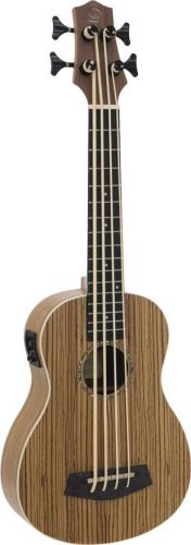 Dimavery UK-700 Ukulele, bass, Zebra