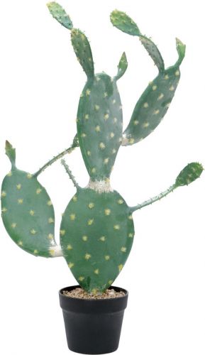 Europalms Nopal cactus, artificial plant, 76cm
