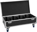 Roadinger Flightcase 4x PLL-576 CW/WW with wheels