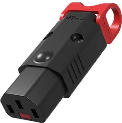IEC LOCK IEC Socket Rewireable Locking Straight