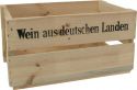 Udsmykning & Dekorationer, Europalms Wine Crate natural