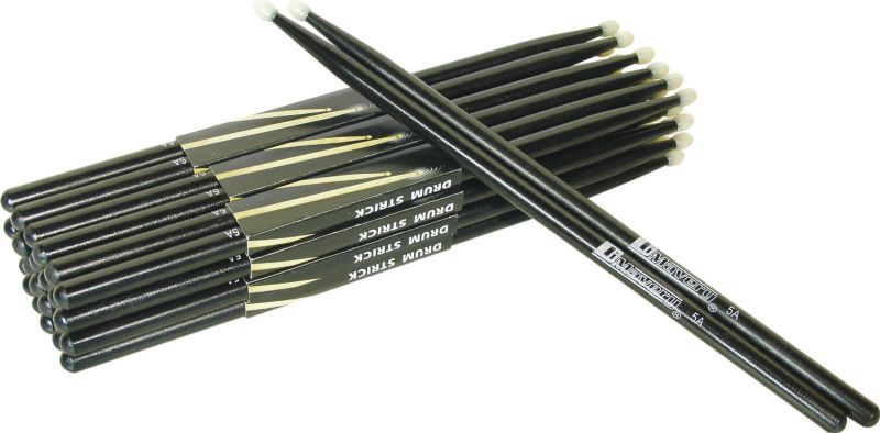 Dimavery DDS-5A Drumsticks, maple, black
