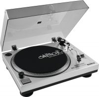 Omnitronic BD-1380 USB Turntable sil