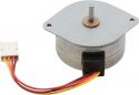 Mini DC stepmotor - 24Vdc / 600mA 7,5° (1/48) Mini DC stepmotor - 24Vdc / 600mA 7,5° (1/48)
