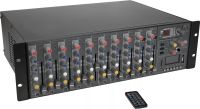 Omnitronic RM-1422FXA USB Rack Power Mixer