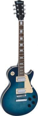 Dimavery LP-750 E-Gitarre, faded blueburst
