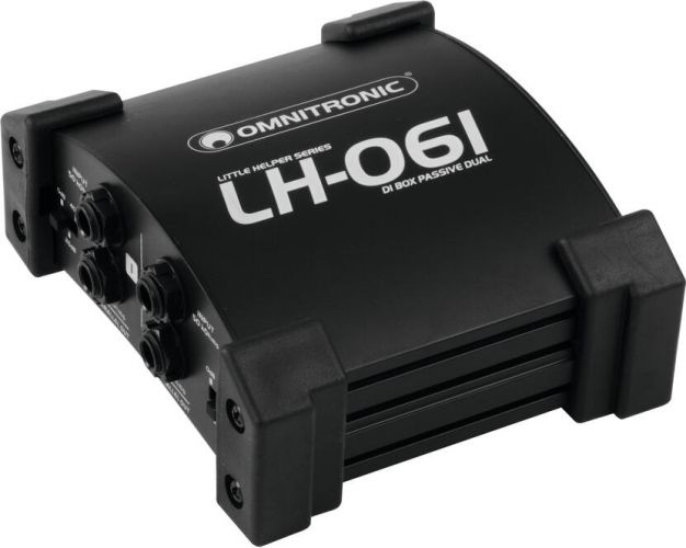 Omnitronic LH-061 PRO Dual DI Box passive