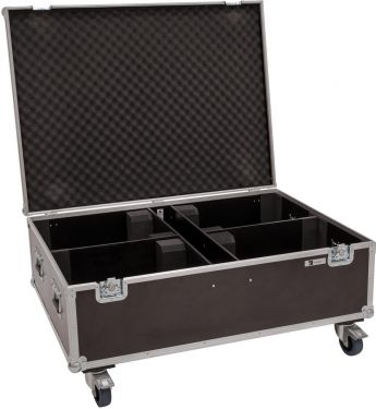 Roadinger Flightcase 4x LED THA-150F Theater Spot