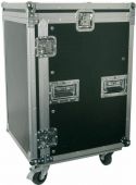 PD-F12U8 19" Rackcase 12U med hjul
