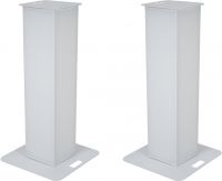 Eurolite 2x Stage Stand 150cm incl. Cover and Bag, white