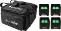 Sortiment, Eurolite Set 4x LED TL-4 Trusslight + Soft Bag