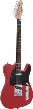 Dimavery TL-401 Electric Guitar, red