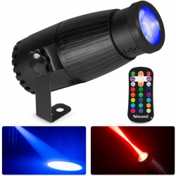 PSZ18W LED Pin Spot 18W RGBW with Zoom TILBUD NU