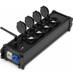 PSB50 Power Splitter Box P-Con IN/OUT with wireless DMX TILBUD NU