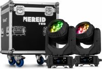 Nereid740 Outdoor LED Bee Eye Moving Head with Zoom 2pcs in Flightcase