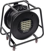 Omnitronic Multicore Stagebox 24/4 30m Cable reel