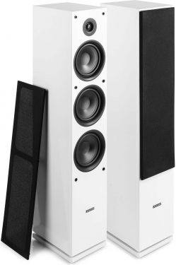 SHF80W Tower Speaker Set 3x 6.5” White