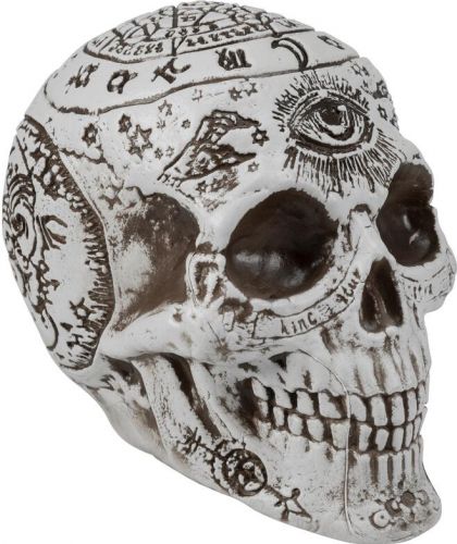 Halloween Dekoration, Mystisk kranium, 12x10x18cm